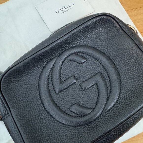 Black Gucci Soho Disco Bag - Picture 4 of 6